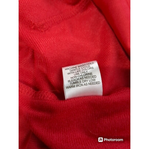 NYCE Clothing Co. Women's Bright Red Hooded Jacket Size M.  No String - Picture 11 of 11